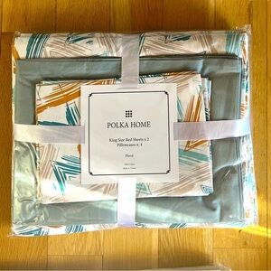 Polka Home Design comfortable bedsheets set .